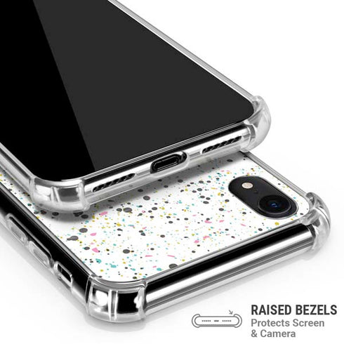 Speckled Funfetti iPhone XR Clear Case