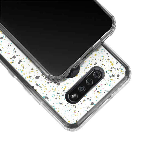 Speckled Funfetti LG K51/Q51 Clear Case