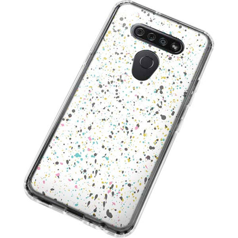 Speckled Funfetti LG K51/Q51 Clear Case