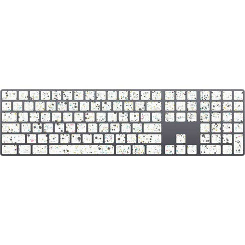 Speckled Funfetti Magic Keyboard with Numeric Keypad Skin