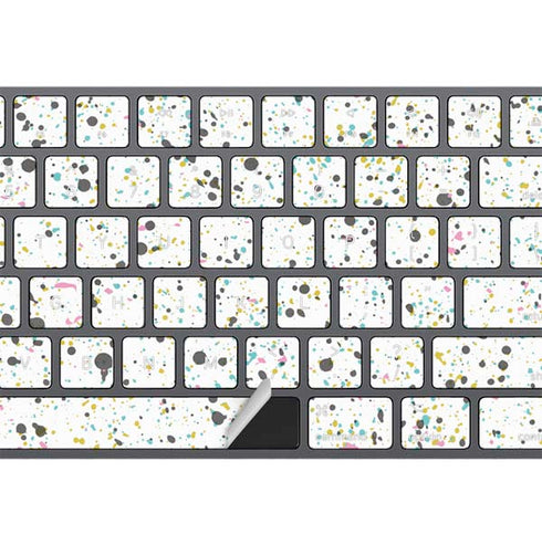 Speckled Funfetti Magic Keyboard with Numeric Keypad Skin