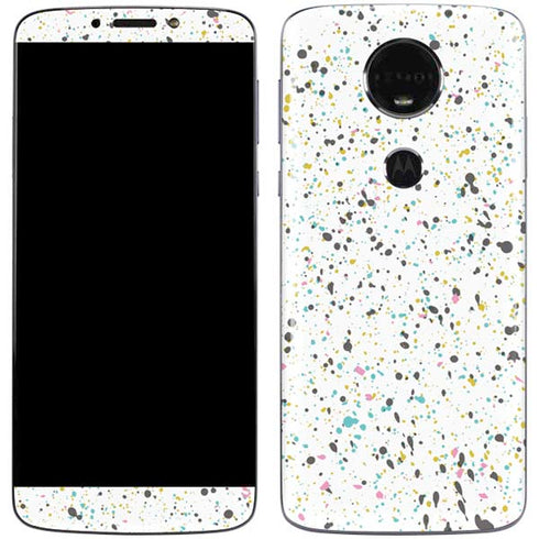 Speckled Funfetti Moto E5 Plus Skin