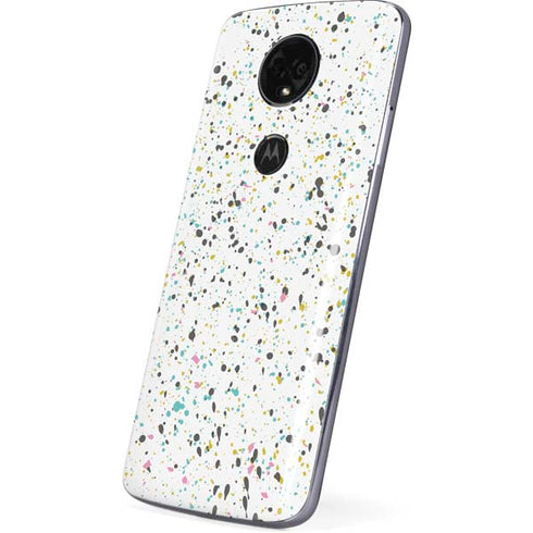 Speckled Funfetti Moto E5 Plus Skin