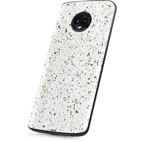 Speckled Funfetti Moto G6 Skin
