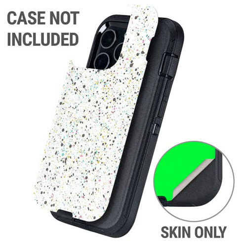 Speckled Funfetti Otterbox Defender iPhone Skin