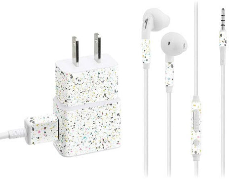 Speckled Funfetti Phone Charger Skin