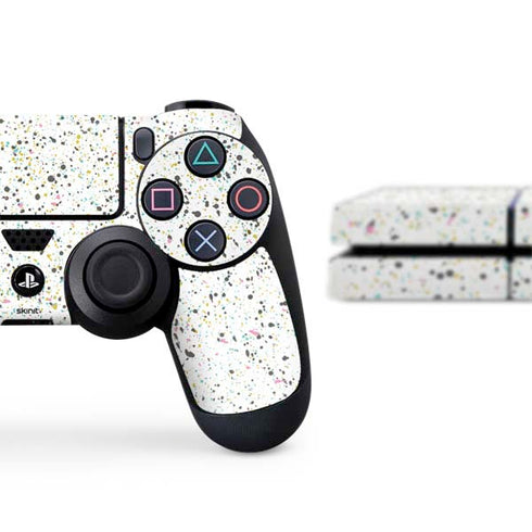 Speckled Funfetti PS4 Console and Controller Bundle Skin