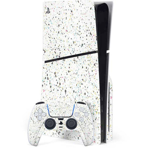 Speckled Funfetti PS5 Slim Disk Bundle Skin