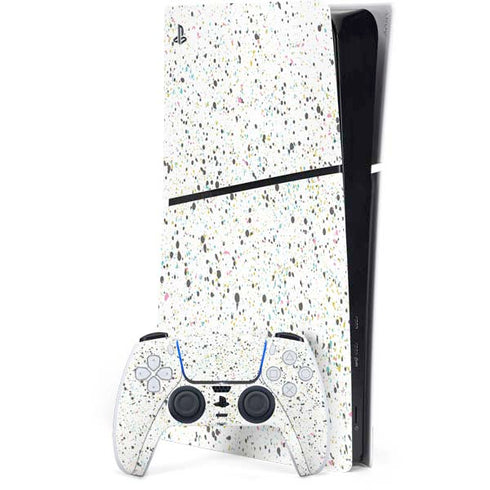 Speckled Funfetti PS5 Slim Digital Edition Console Skin
