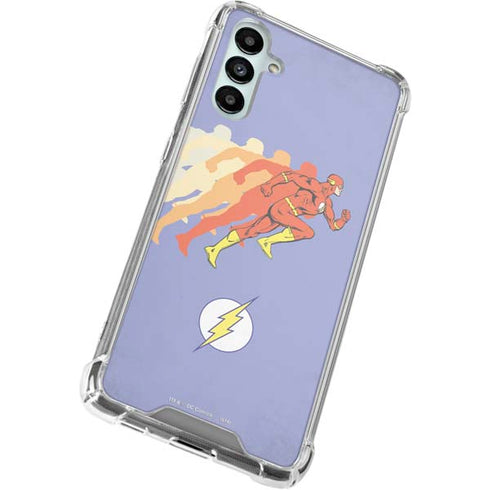 DC Comics The Flash Speed Mode Pose Galaxy A14 5G Clear Case