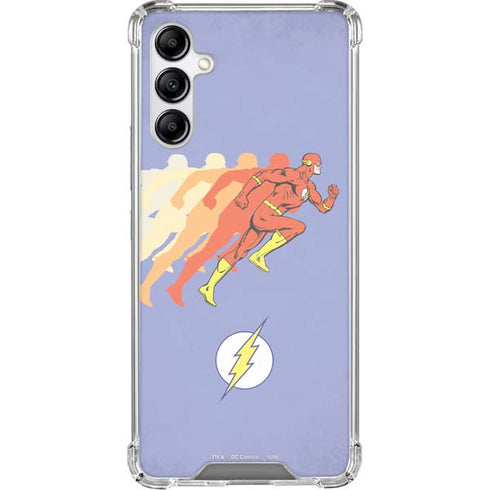 DC Comics The Flash Speed Mode Pose Galaxy A15 5G Clear Case