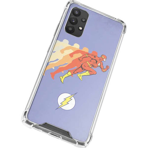 DC Comics The Flash Speed Mode Pose Galaxy A32 5G Clear Case