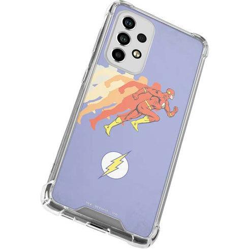 DC Comics The Flash Speed Mode Pose Galaxy A53 5G Clear Case