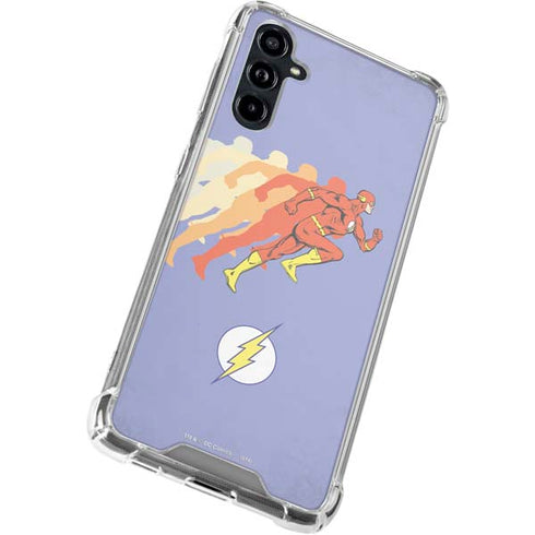 DC Comics The Flash Speed Mode Pose Galaxy A54 5G Clear Case
