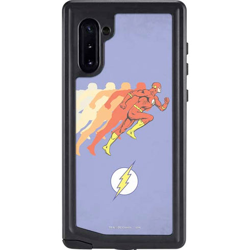 DC Comics The Flash Speed Mode Pose Galaxy Note 10 Waterproof Case
