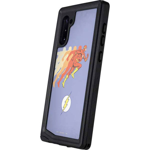 DC Comics The Flash Speed Mode Pose Galaxy Note 10 Waterproof Case
