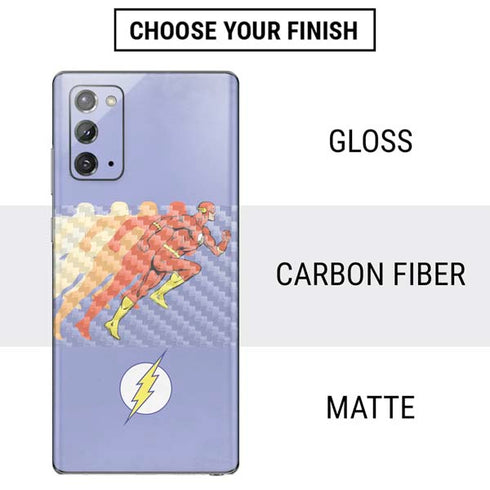 DC Comics The Flash Speed Mode Pose Galaxy Note20 5G Skin