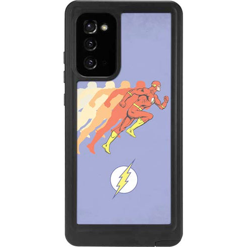 DC Comics The Flash Speed Mode Pose Galaxy Note20 5G Waterproof Case