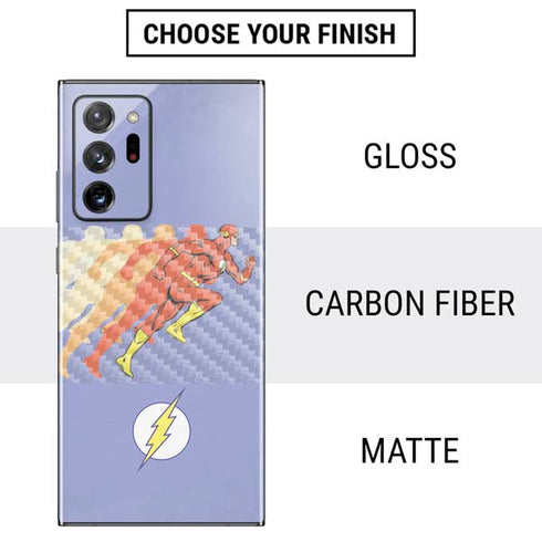 DC Comics The Flash Speed Mode Pose Galaxy Note20 Ultra 5G Skin