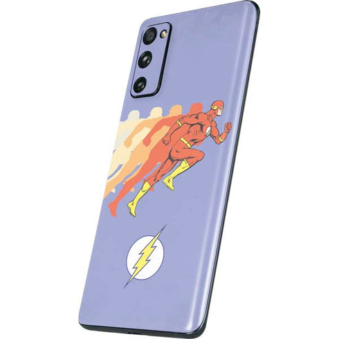 DC Comics The Flash Speed Mode Pose Galaxy S20 Fan Edition Skin