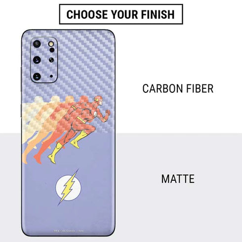 DC Comics The Flash Speed Mode Pose Galaxy S20 Plus Skin