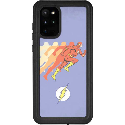 DC Comics The Flash Speed Mode Pose Galaxy S20 Plus Waterproof Case