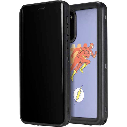 DC Comics The Flash Speed Mode Pose Galaxy S20 Plus Waterproof Case
