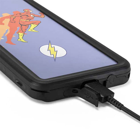 DC Comics The Flash Speed Mode Pose Galaxy S20 Plus Waterproof Case