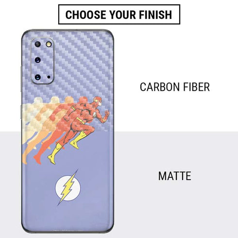 DC Comics The Flash Speed Mode Pose Galaxy S20 Skin