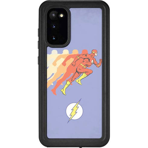 DC Comics The Flash Speed Mode Pose Galaxy S20 Waterproof Case