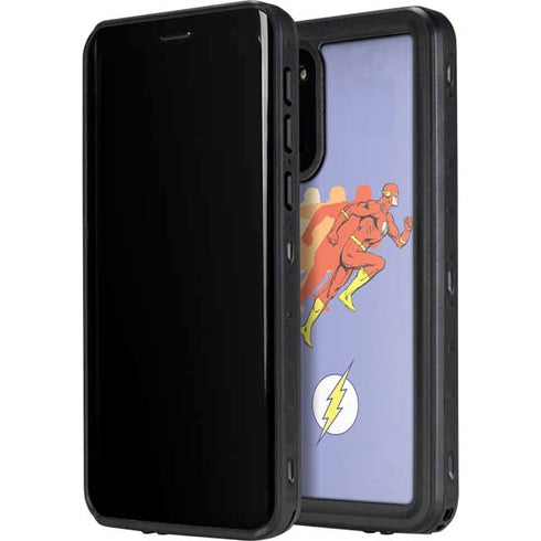 DC Comics The Flash Speed Mode Pose Galaxy S20 Waterproof Case