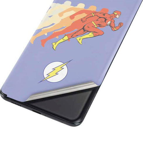 DC Comics The Flash Speed Mode Pose Galaxy S21 Plus 5G Skin
