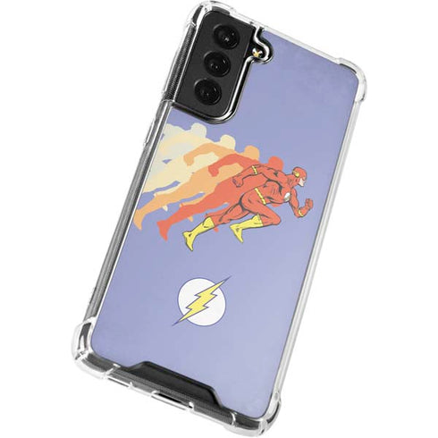 DC Comics The Flash Speed Mode Pose Galaxy S22 Plus Clear Case
