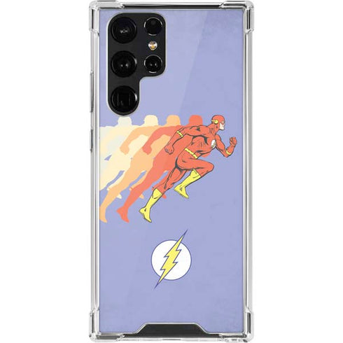 DC Comics The Flash Speed Mode Pose Galaxy S22 Ultra Clear Case