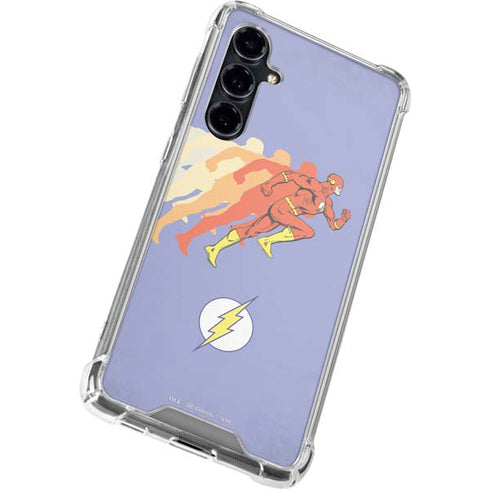 DC Comics The Flash Speed Mode Pose Galaxy S23 FE Clear Case