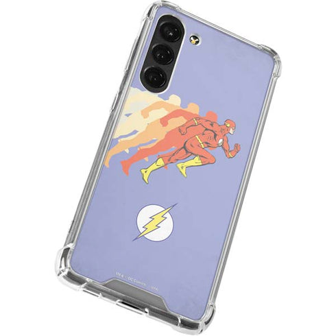 DC Comics The Flash Speed Mode Pose Galaxy S23 Plus Clear Case