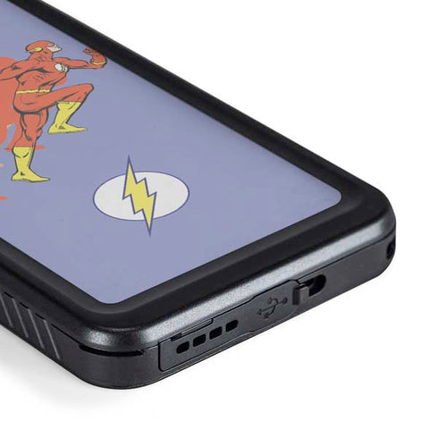 DC Comics The Flash Speed Mode Pose Galaxy S23 Plus Waterproof Case