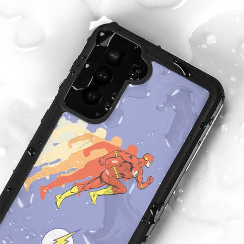 DC Comics The Flash Speed Mode Pose Galaxy S23 Plus Waterproof Case