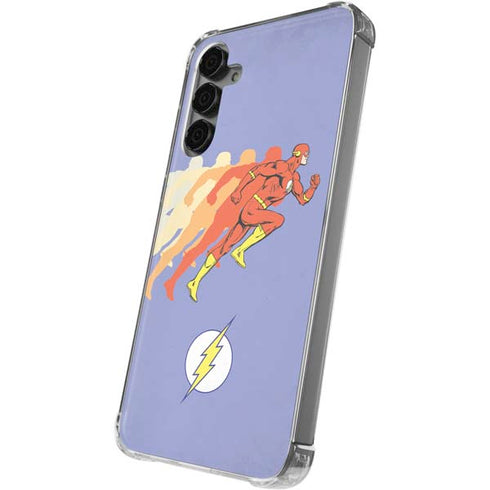 DC Comics The Flash Speed Mode Pose Galaxy S24 Plus Clear Case