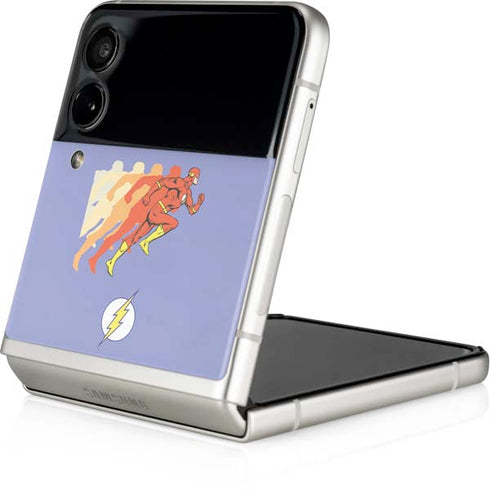 DC Comics The Flash Speed Mode Pose Galaxy Z Flip3 5G Skin
