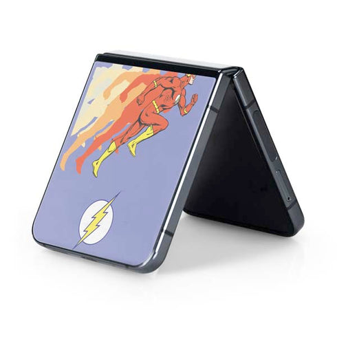 DC Comics The Flash Speed Mode Pose Galaxy Z Flip5 5G Skin