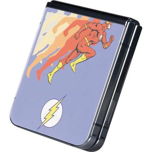 DC Comics The Flash Speed Mode Pose Galaxy Z Flip5 5G Skin
