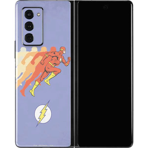 DC Comics The Flash Speed Mode Pose Galaxy Z Fold2 5G Skin
