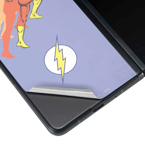 DC Comics The Flash Speed Mode Pose Galaxy Z Fold3 5G Skin