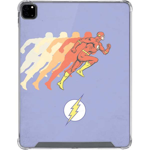 DC Comics The Flash Speed Mode Pose iPad Pro 12.9in (2020) Clear Case