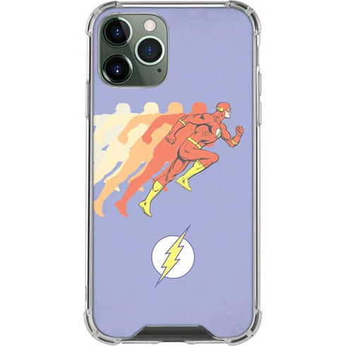 DC Comics The Flash Speed Mode Pose iPhone 12 Pro Max Clear Case