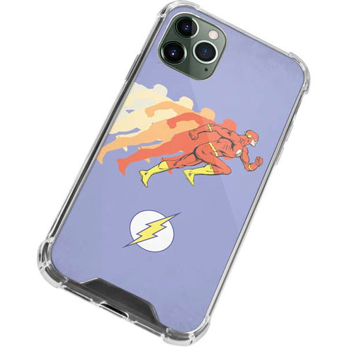 DC Comics The Flash Speed Mode Pose iPhone 12 Pro Max Clear Case