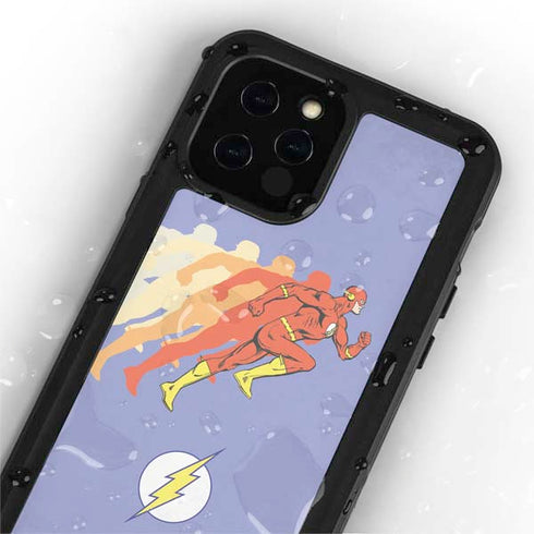 DC Comics The Flash Speed Mode Pose iPhone 12 Pro Waterproof Case