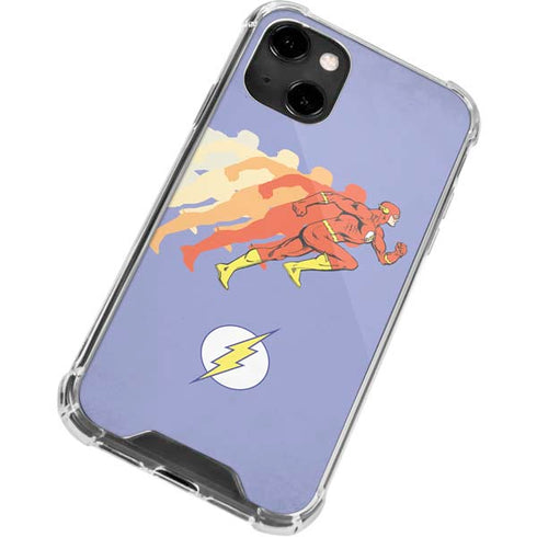 DC Comics The Flash Speed Mode Pose iPhone 13 Clear Case