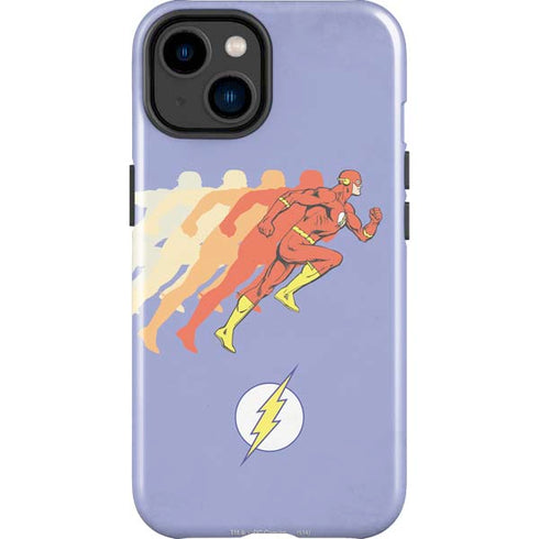 DC Comics The Flash Speed Mode Pose iPhone 14 Plus Impact Case
